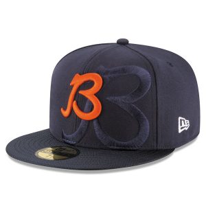 Chicago Bears New Era 2016 Sideline Official B Logo 59FIFTY Fitted Hat