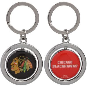 Chicago Blackhawks Puck Spinner Keychain