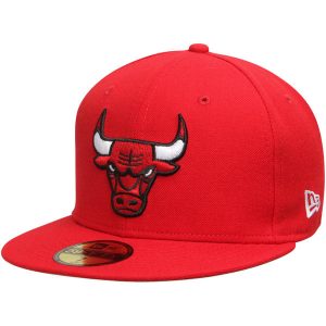 Chicago Bulls Team Logo 59FIFTY Fitted Hat